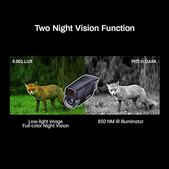 Night Thermal® 4K Digital Night Vision Monocular with Full-Color